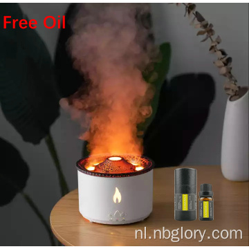 3D Flame Diffuser Vulkanische brand Essentiële oliediffuser